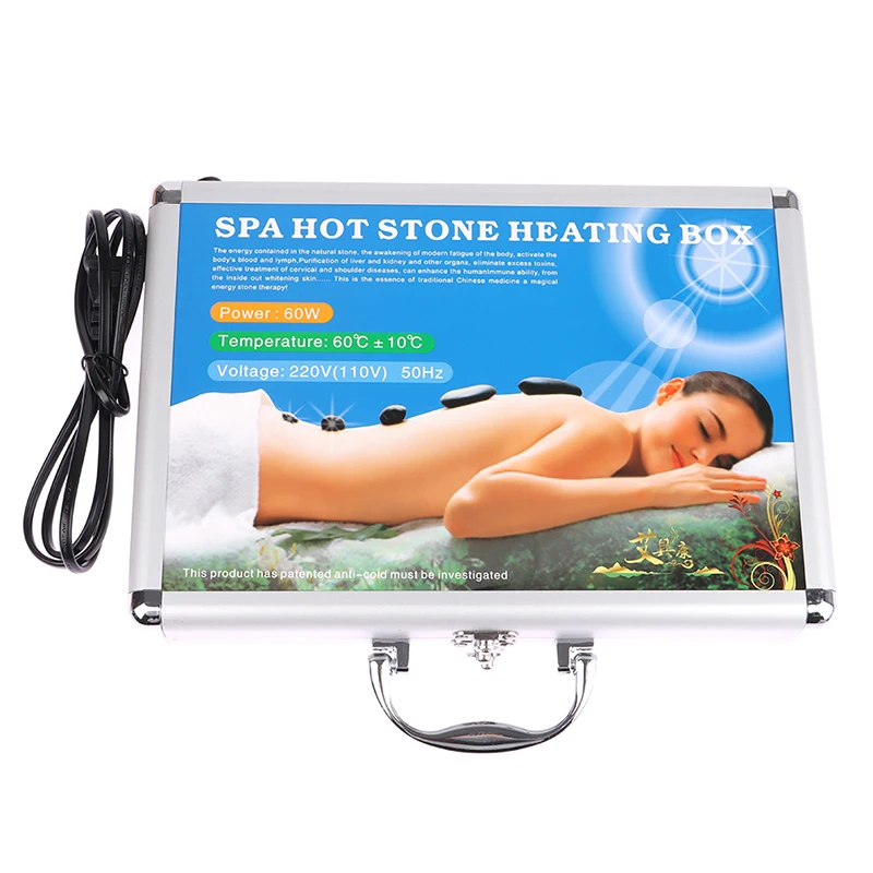 Massage Hot Stones Massage Lava Heater Box Heating For Natural Stone Oil Hot Spa Rock Basalt Stones (Only Heater Box No Stone)