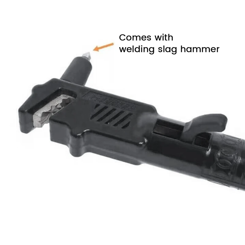1 ชิ้นอัพเกรดผู้ถืออิเล็กโทรดสีดําพร้อม Chipping Hammer การบีบอัดฤดูใบไม้ผลิ High-Power ขนาดกลางเครื่องเชื่อมขนาดเล็ก
