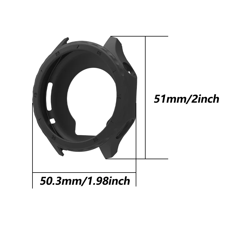 For OPPO Watch X2 Smartwatch Soft Silicone Case Protective Anti-Scratch Shell Cover Bumper for OPPO Watch X2 Watch Accessories view 6