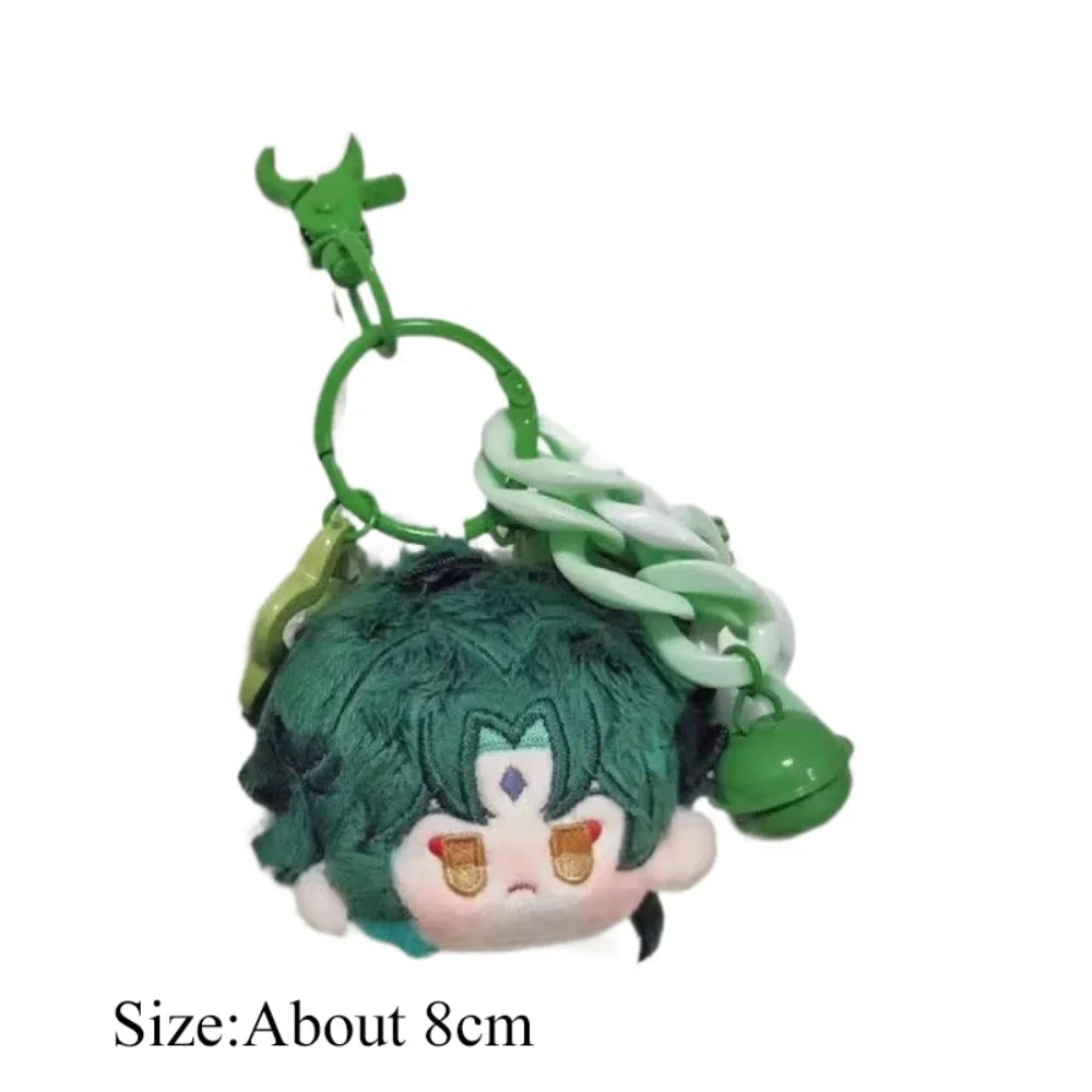 Creative Gift Genshin Impact Doll Short Plush Filled PP Cotton Cute Keychain Decoration Bag Pendant