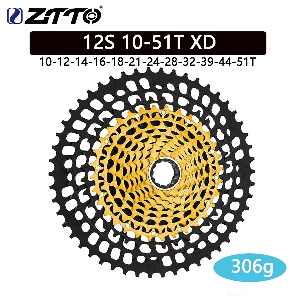 ZTTO Ultimate Super Light MTB 12 Speed 9-51T XD Cassette 12S 9-46T