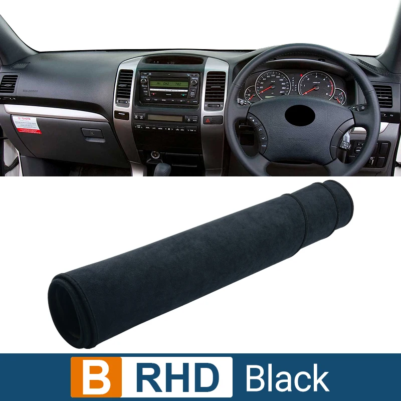 Für Toyota Land Cruiser Prado 120 J120 2003-2006 2007 2008 2009 Auto Dashboard Abdeckung Vermeiden Licht Pad Anti-UV Teppiche Nicht-Slip Matte