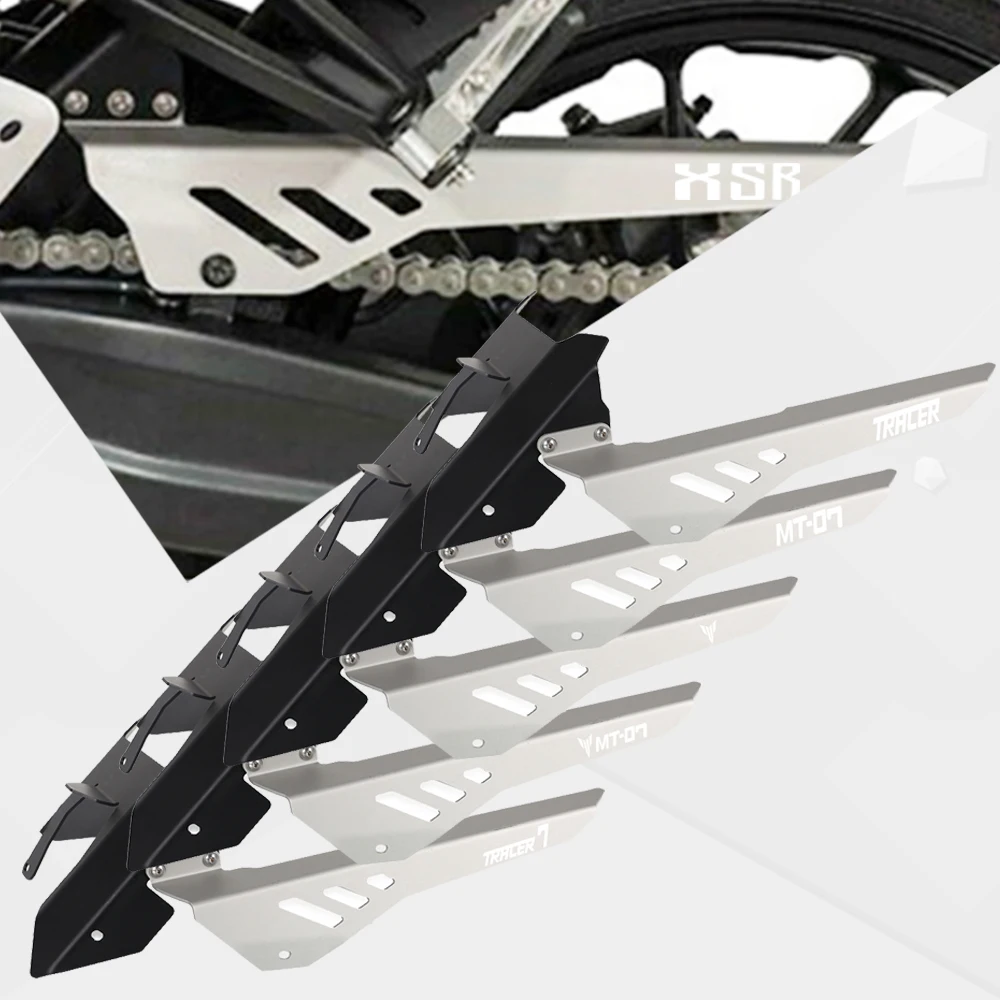 FOR YAMAHA MT07 MT-07 FZ07 XSR700 XTribute TRACER 700 7 GT TRACER700 2013~2024 2020 2021 Motorcycle Chain Guard Cover Protector