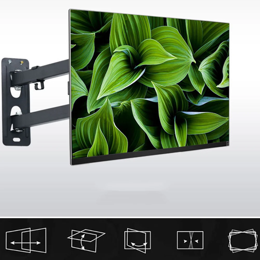 

23 -42 Brackets Display Stand LCD 27 Inches Hanger Rotatable 37 Black Stretchable Holder 32
