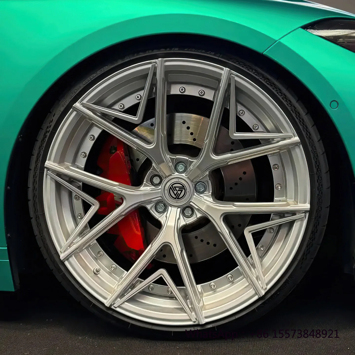 

Комплект из 2 кованых дисков на заказ 5x112 5x120 5x114.3, 17 18 19 20 21 22 23 дюйма, для гоночных автомобилей, легкосплавные диски