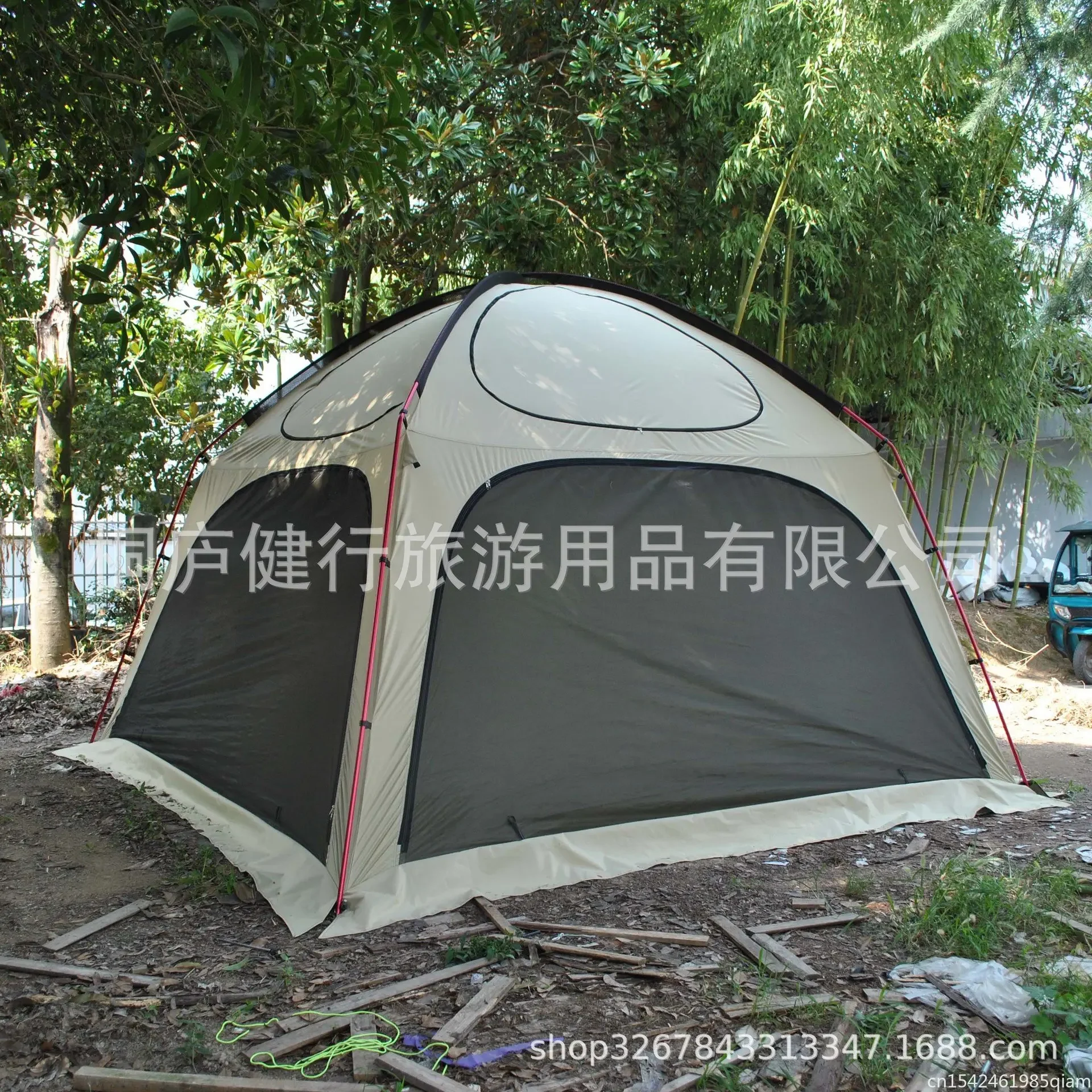 High quaity 6 person luxury tent,6 Person Dome tent for Famiy tent,6 Percon Glamping tent,big dome tem,6 person tent new