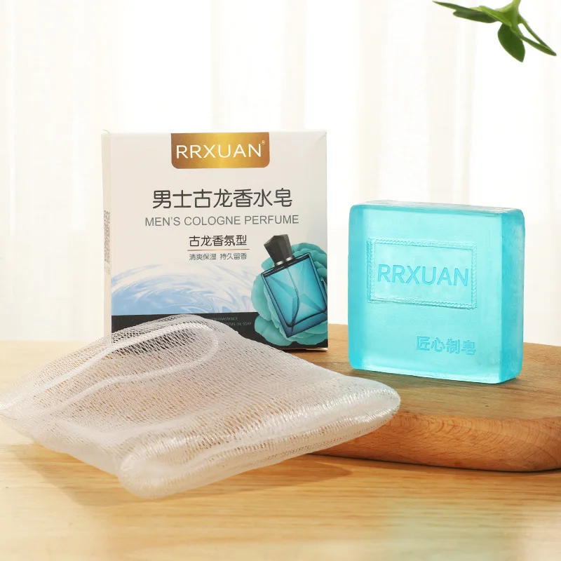 صابون حمام عطري للرجال، تنظيف لطيف لبشرة الجسم، منعش وغير زيتي، صابون مريح للعناية بملمس رائع