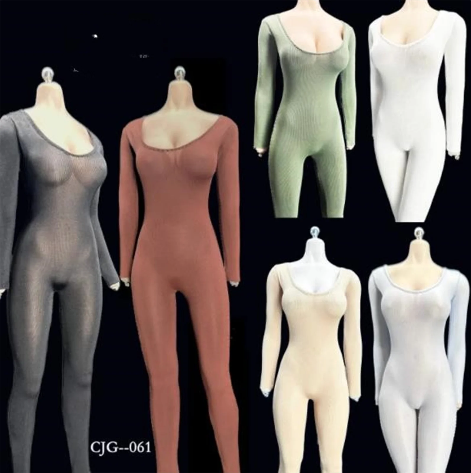 

1:6 female clothes model Elastic Bodysuit clothes and leggings toys For 12inch TBL AT201 AT202 AT203 Toys