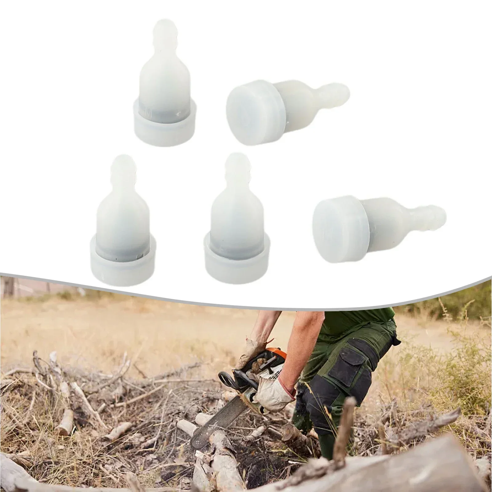 5pcs Fuel Tank Breather Vent Air Check Valve Replaces For Chainsaw Brush Cutter Home Gardening Power Tool Accessories