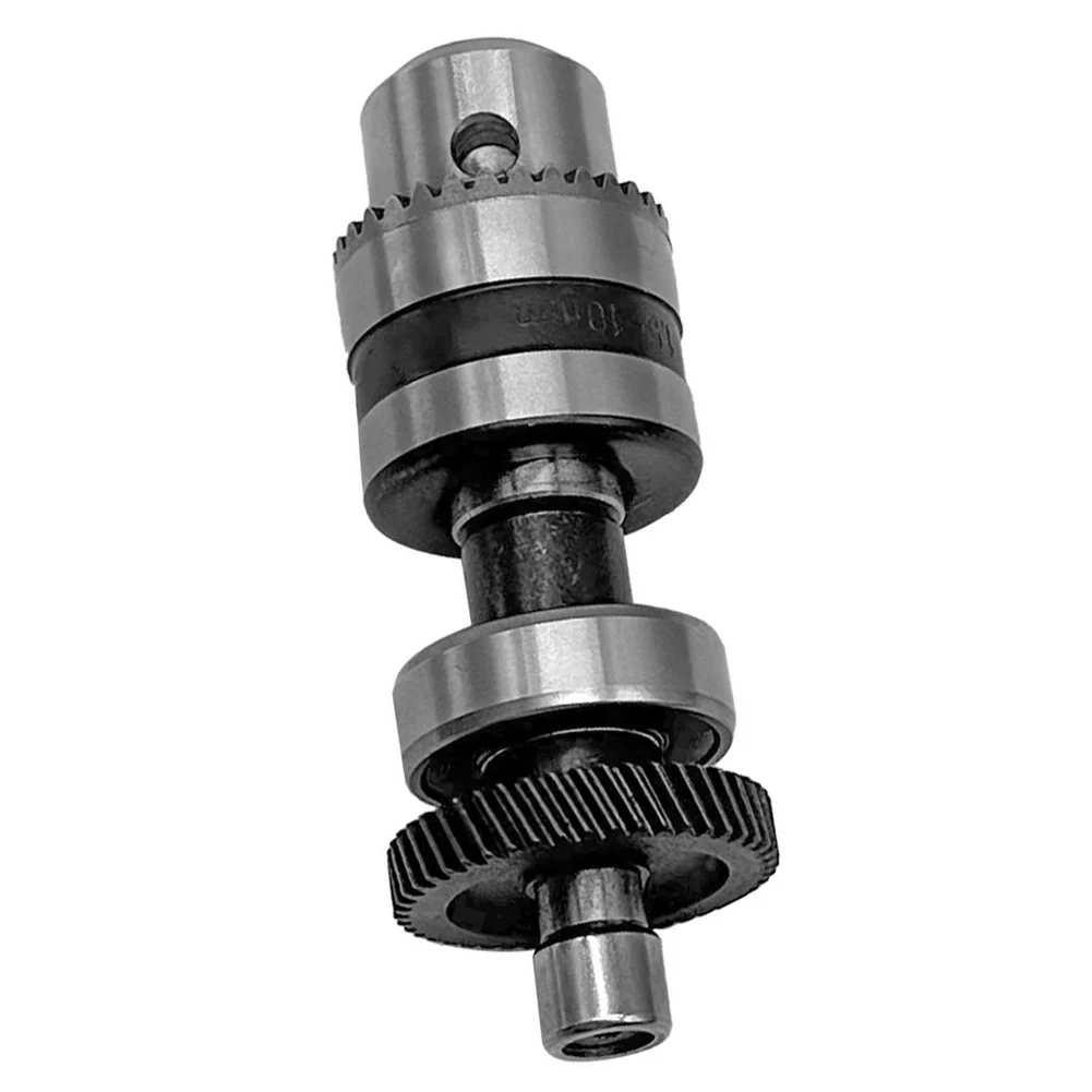 DIY Projects 6-Tooth Chuck Alloy Steel Chuck 101mm Length 47-Tooth Gear Design Compact Drill Chuck DIY Project Tool