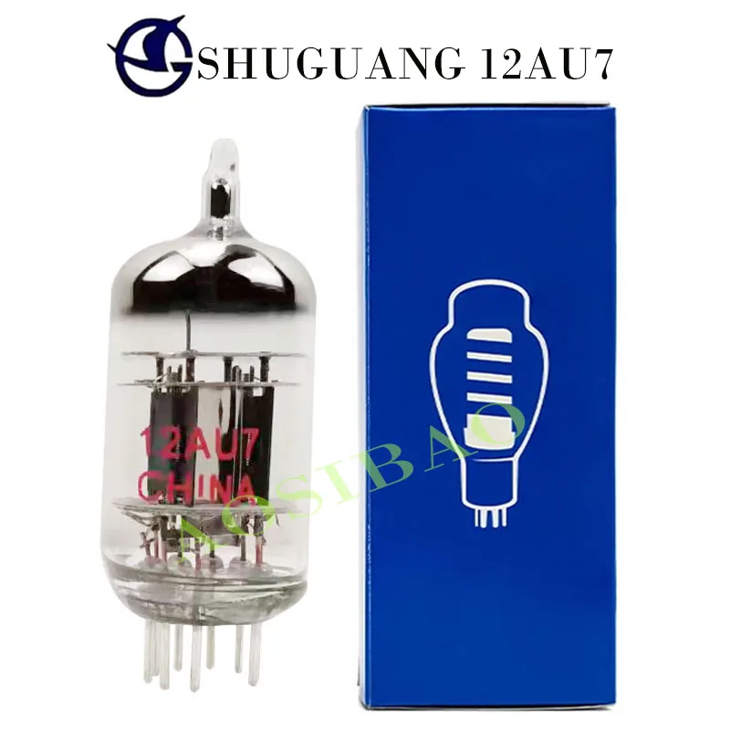 SHUGUANG 12AU7 Vacuum Tube Replace 12AU7 ECC82 12AU7-T Electronic Tube HIFI Audio Valve for Preamplifier Kit DIY Matched