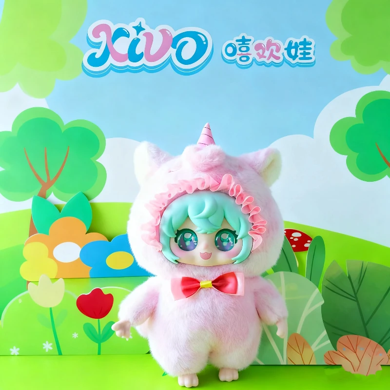

Xivo Mochii Colorful Unicorn Series Blind Box Cute Soft Doll Exquisite desktop decorations Fun Toy Mystery Box Surprise Gifts