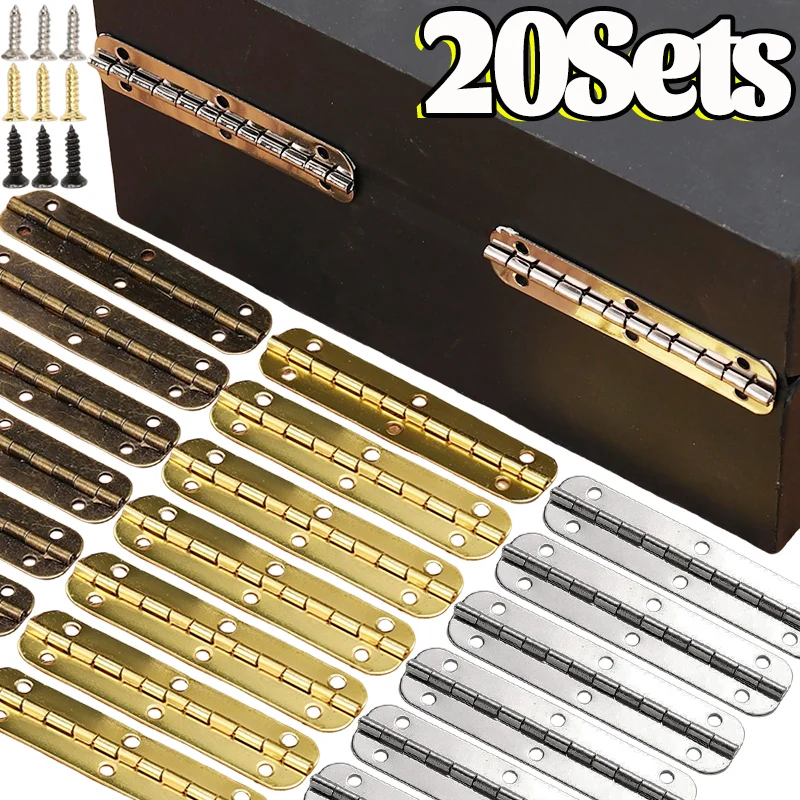 

Миниатюрные антикварные петли для шкатулок, кукольных домиков, сундуков (серебро, бронза, золото), маленьких деревянных музыкальных шкатулок, винных шкафчиков, с винтовыми креплениями