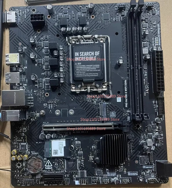 

Материнская плата MSI PRO H610M-S WIFI DDR4