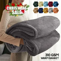 Fleece Blanket Throw Lightweight Plush Fuzzy Cozy Soft Blankets and Throws for Sofa Cozy Bed Blankets for Travel Camping Chair