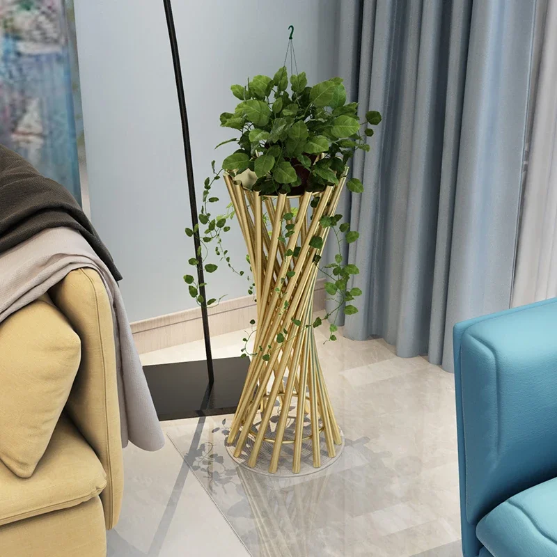 modern-gold-twisted-metal-plant-stand-–-elegant-floor-standing-flower-rack-for-living-room-home-decor