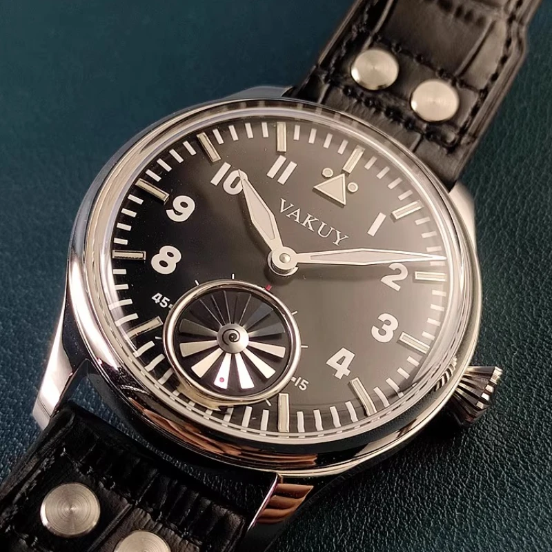 Manual Mechanical German Military Watch Turbo Big Flying Seagull ST3621 Jones Sword Swiss Strong Luminous Men's Watch
