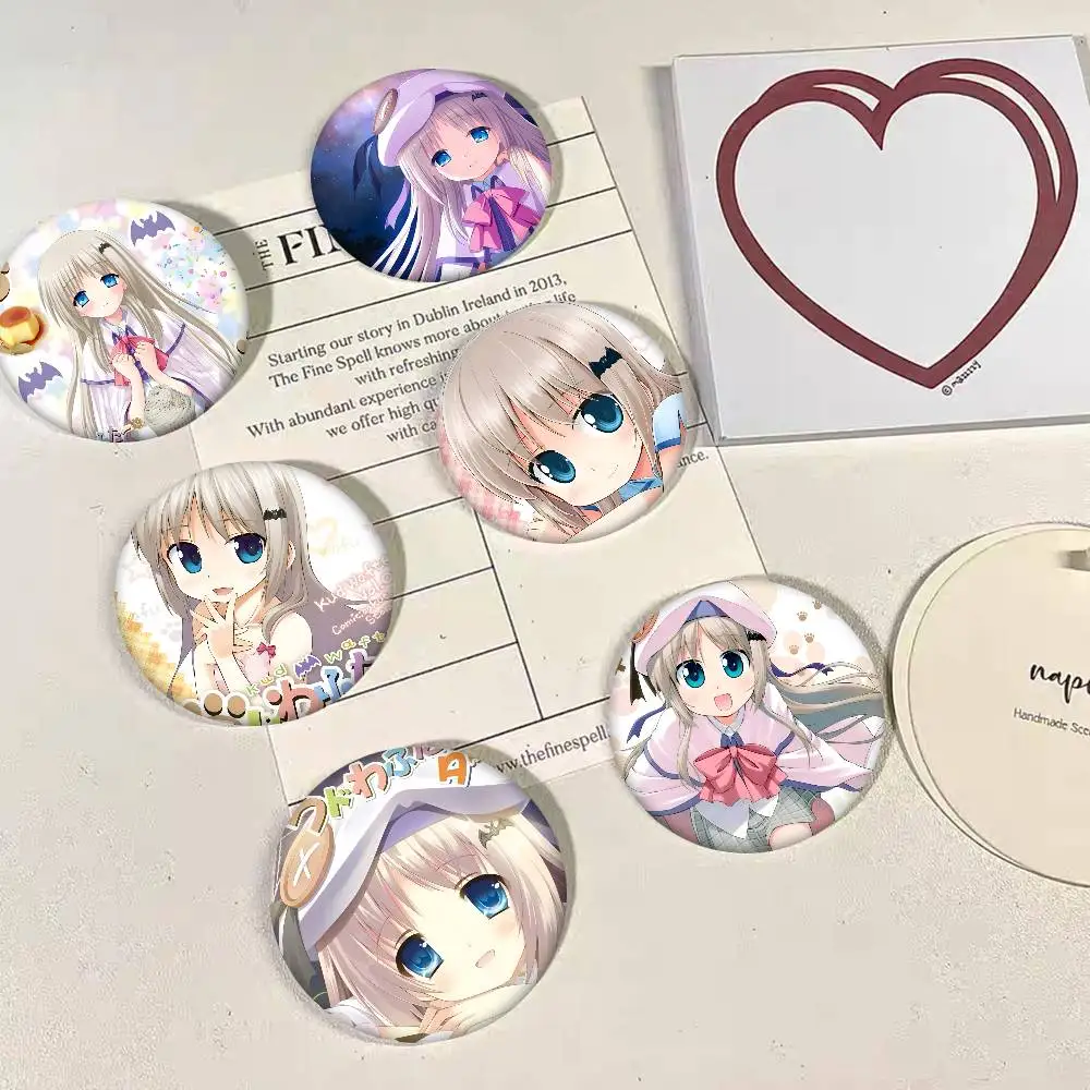 Game Kud Wafter Round Badge Creative Brooch Clothing Backpack Accessories Lapel Pin