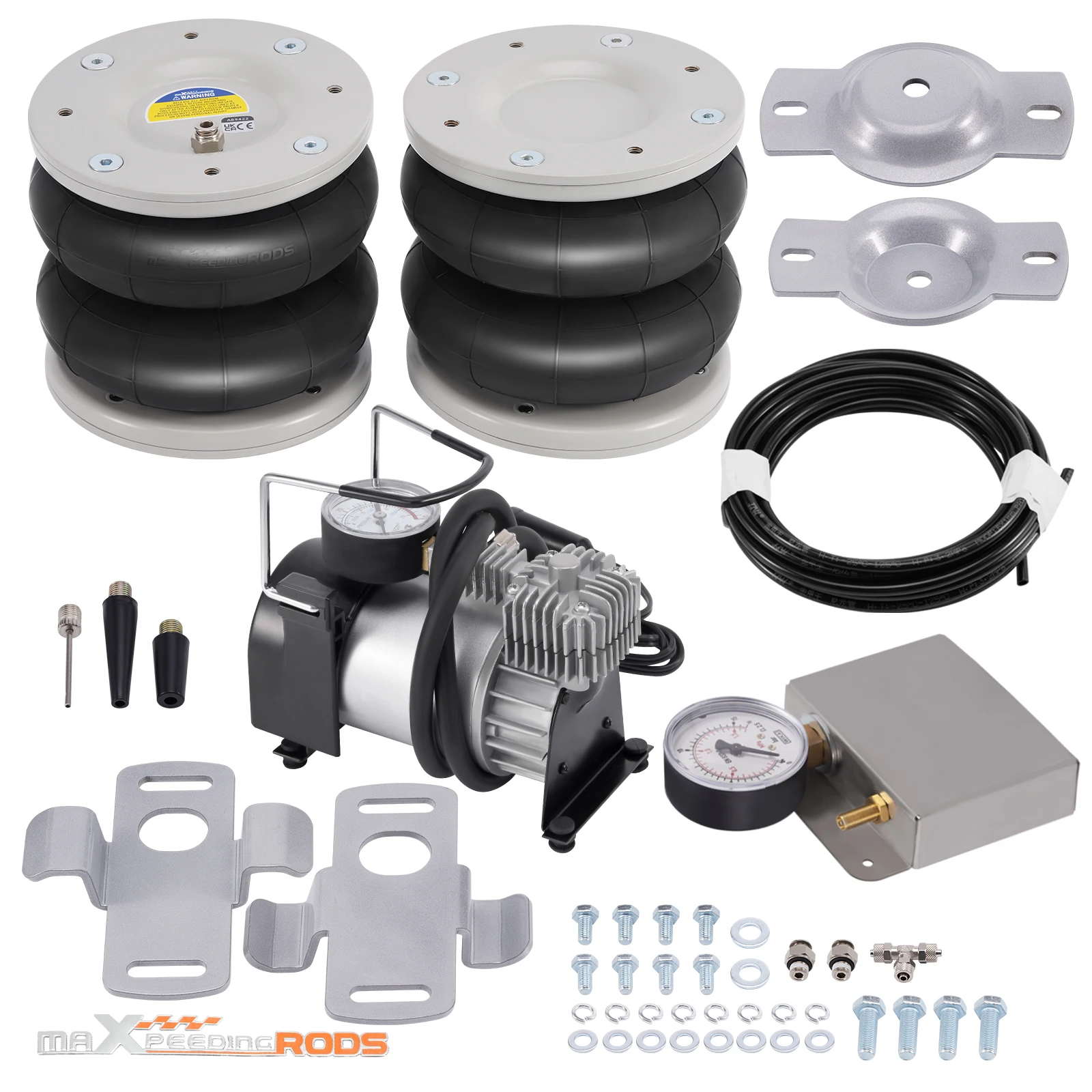 Maxpeedingrods Rear Air Suspension Spring Bag Load Assist Helper Kit For Customizaiton OEM/ODM For Ford/toyota/chevy/gmc/geep/vw