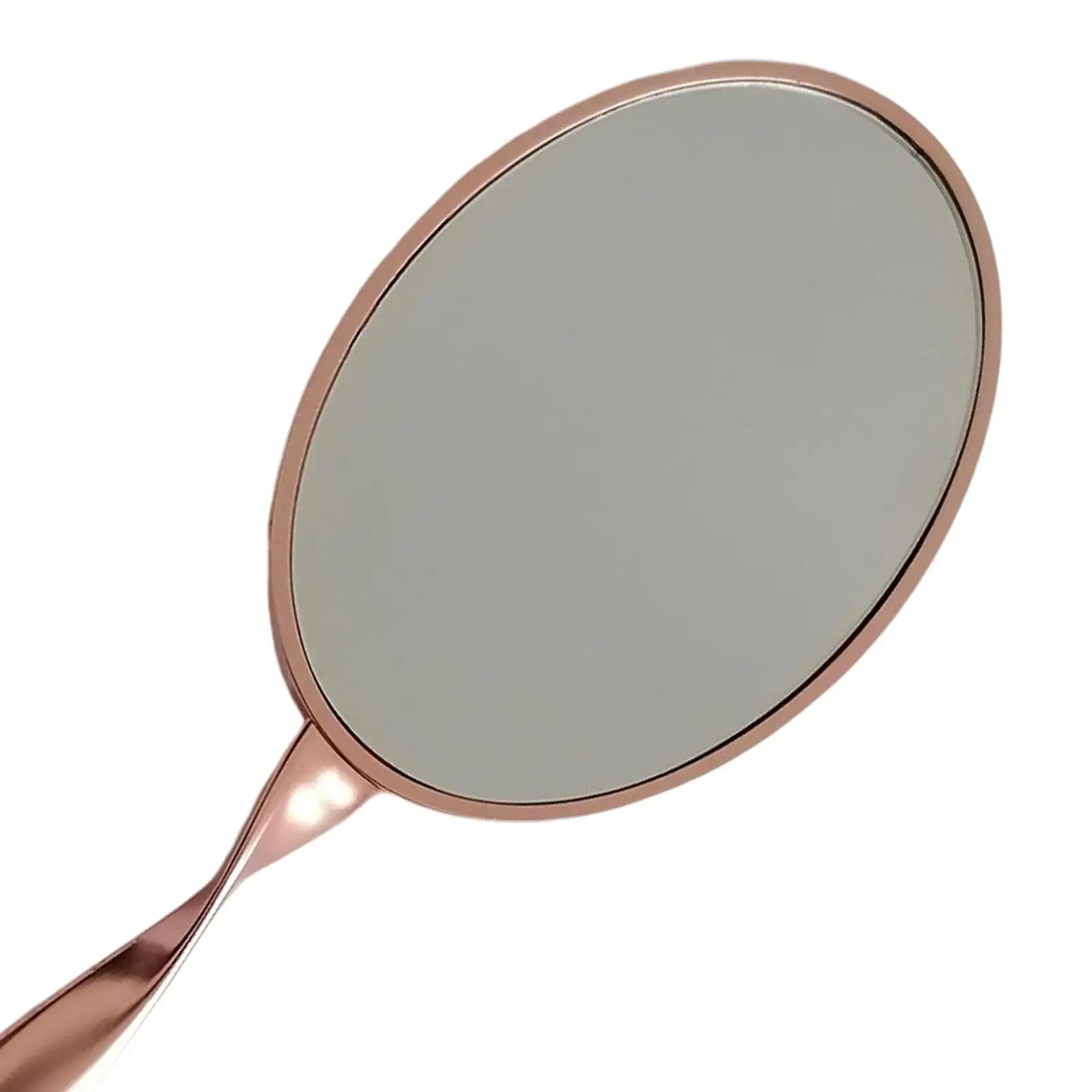 Espejo de maquillaje de mano, espejo de tocador de bolsillo portátil retro para mujeres y niñas, espejo cosmético DIY