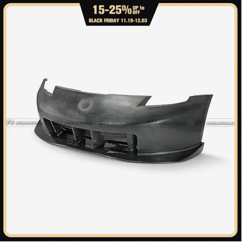 

FRP NISM Front Bumper for Nissan Z33 350Z NIV3 Style Front Bumper Carbon Glass Fiber Front Bumper Body Kit Tuning