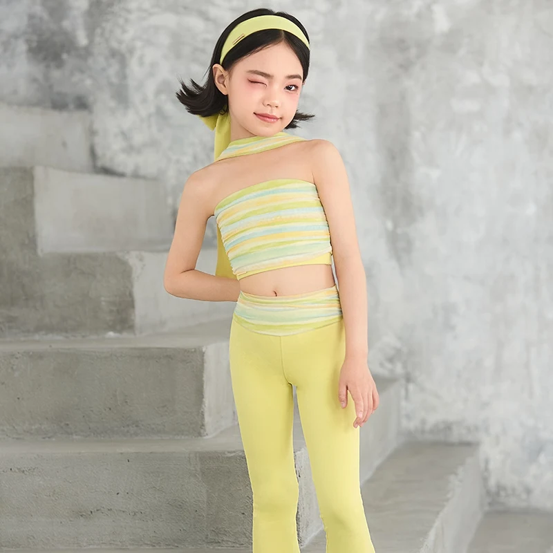 Costumes de danse de salon pour enfants, Costume de concours de danse latine pour filles, vêtements de spectacle de danse latine Samba pour enfants SL12799