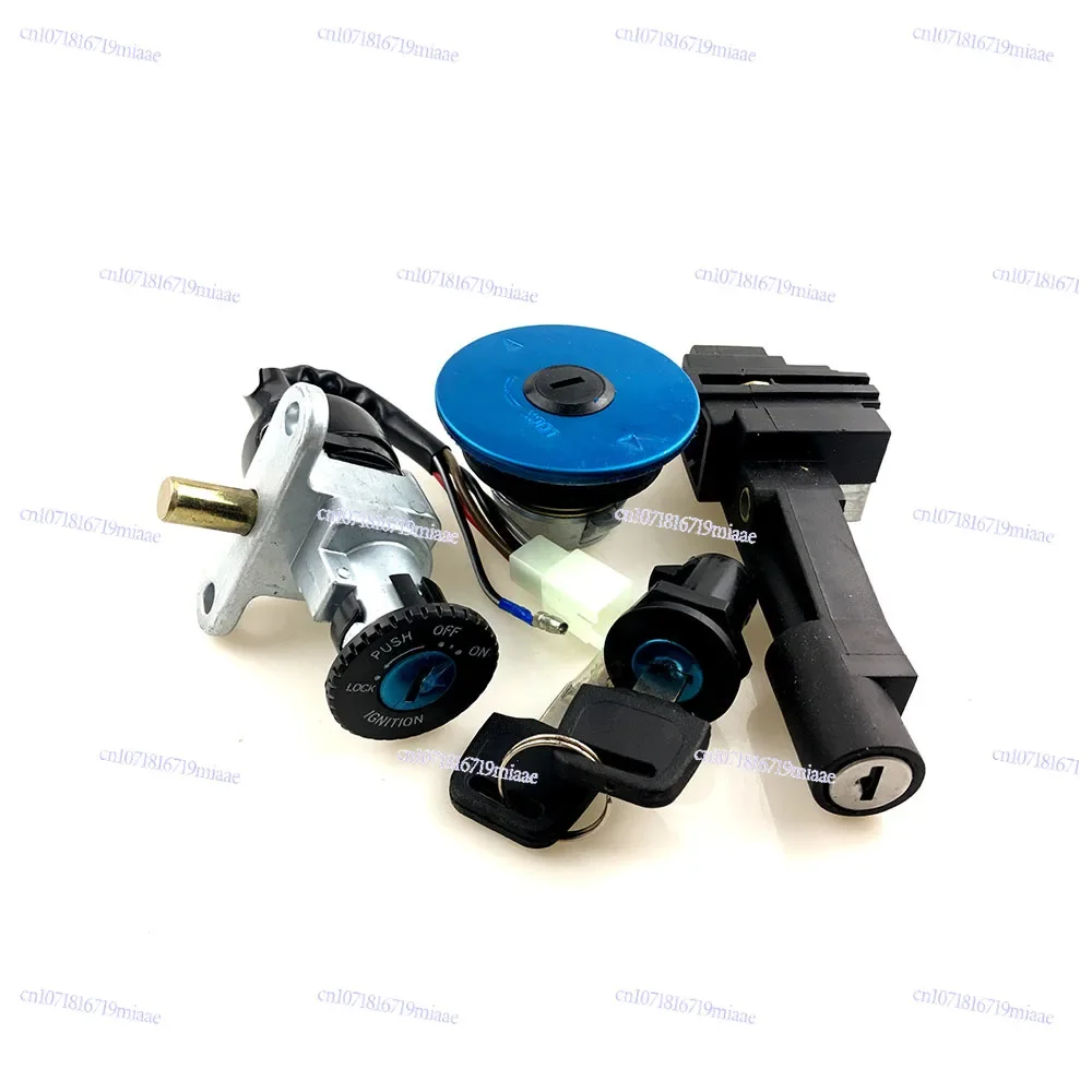 For  JOG 3KJ 5BM 50 Ignition Switch Lock Switch Set Motorcycle Seat Lock Scooter JOG Key Kit