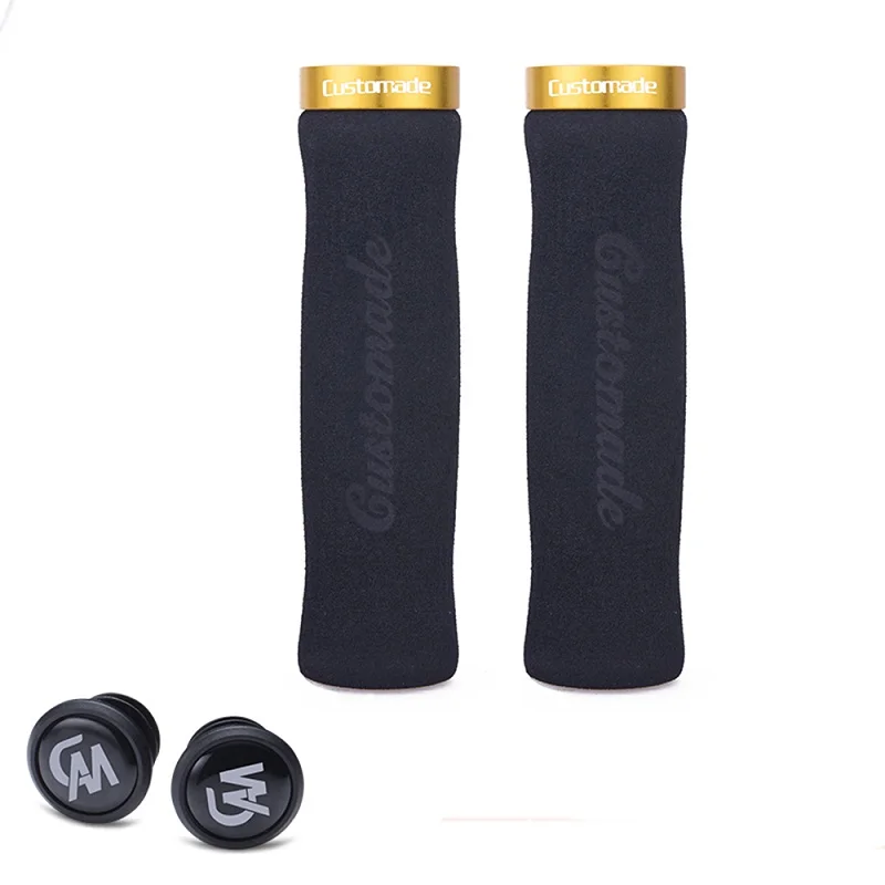 Bicycle Grips Super Light Non-Slip Shock Road Handle Bike Protective Gear Soft Anti-skid Sponge Foam Grip Bike Accessories