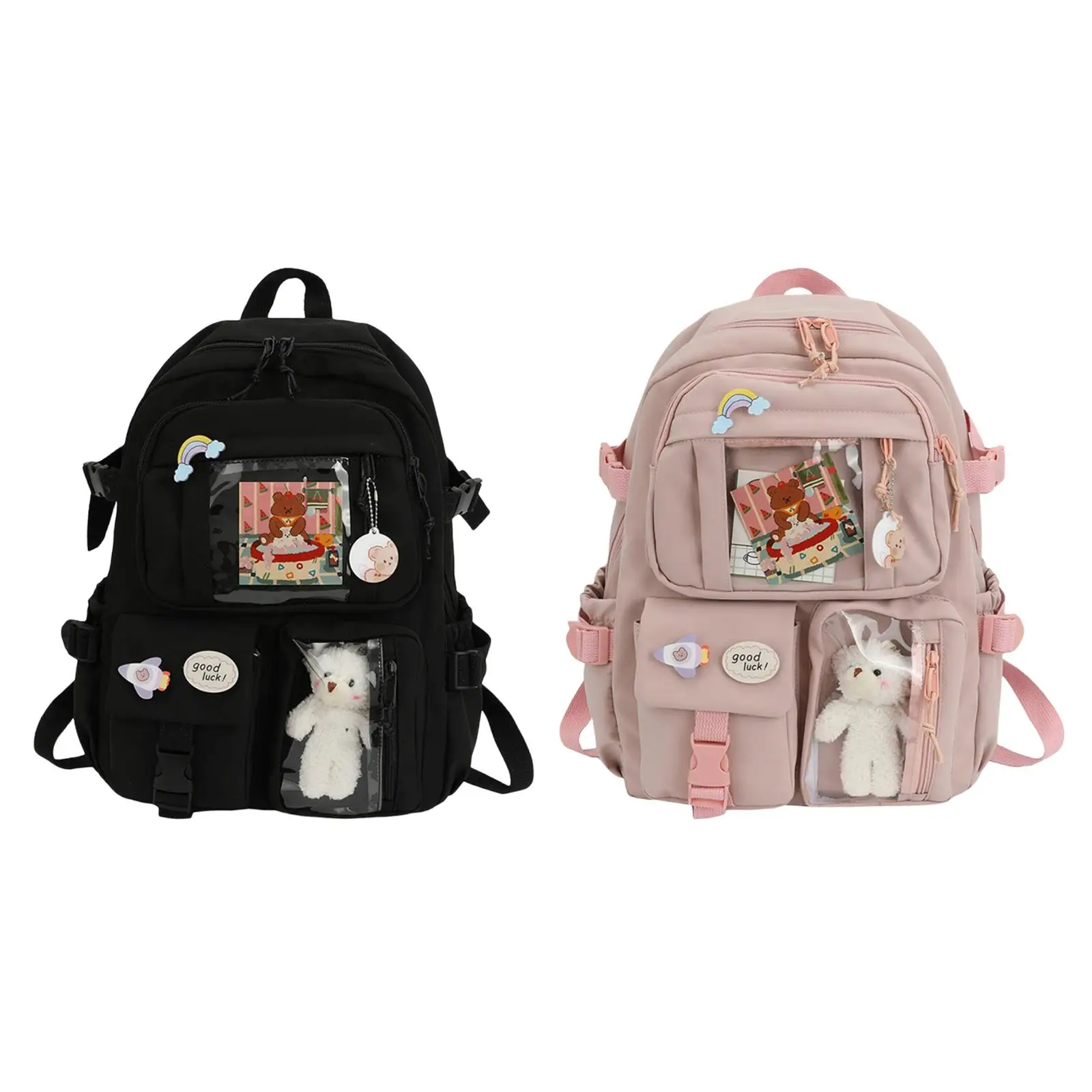 Backpacks Theftproof Book Pack with Bags Daypack Rucksack for Girls Teens Book Student Female