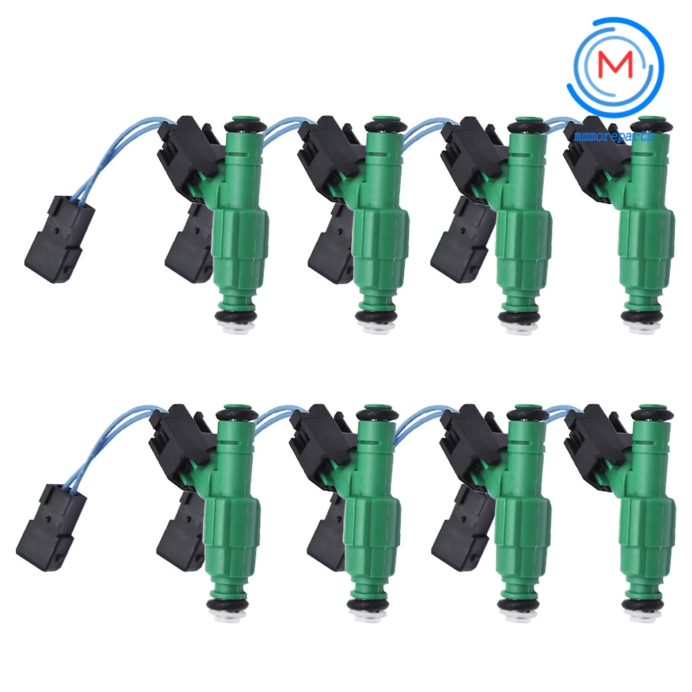 

8pcs 4 Hole Fuel Injectors For 1996-1999 Dodge Ram Dakota 5.2L 5.9L 318 360 NEW