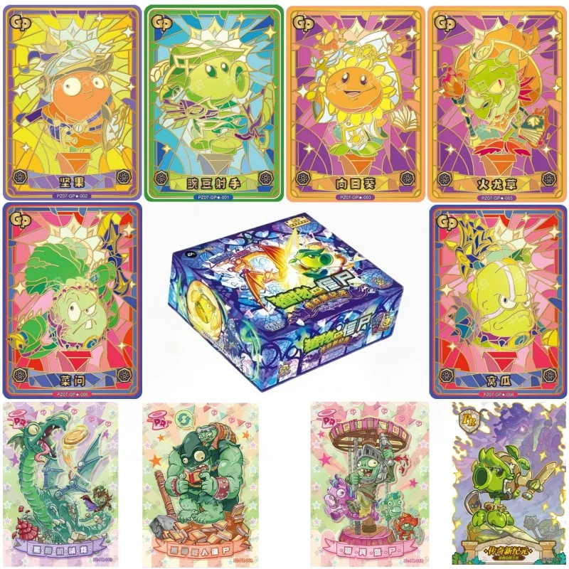 

KAYOU Genuine Plants Vs. Zombies Card Time and Space Adventure GP Подсолнух Карточная игра Периферийные коллекционные карты Детские подарки Игрушки