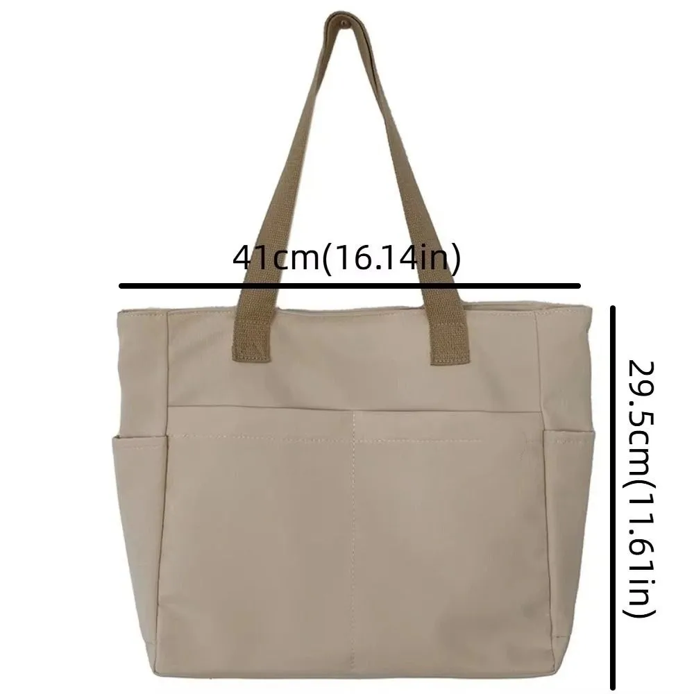 キャンバスショルダーバッグ 日本製 防水 カジュアル スポーツ ストリートバッグ マルチポケット 大容量 ファッション クロスボディバッグ 学生