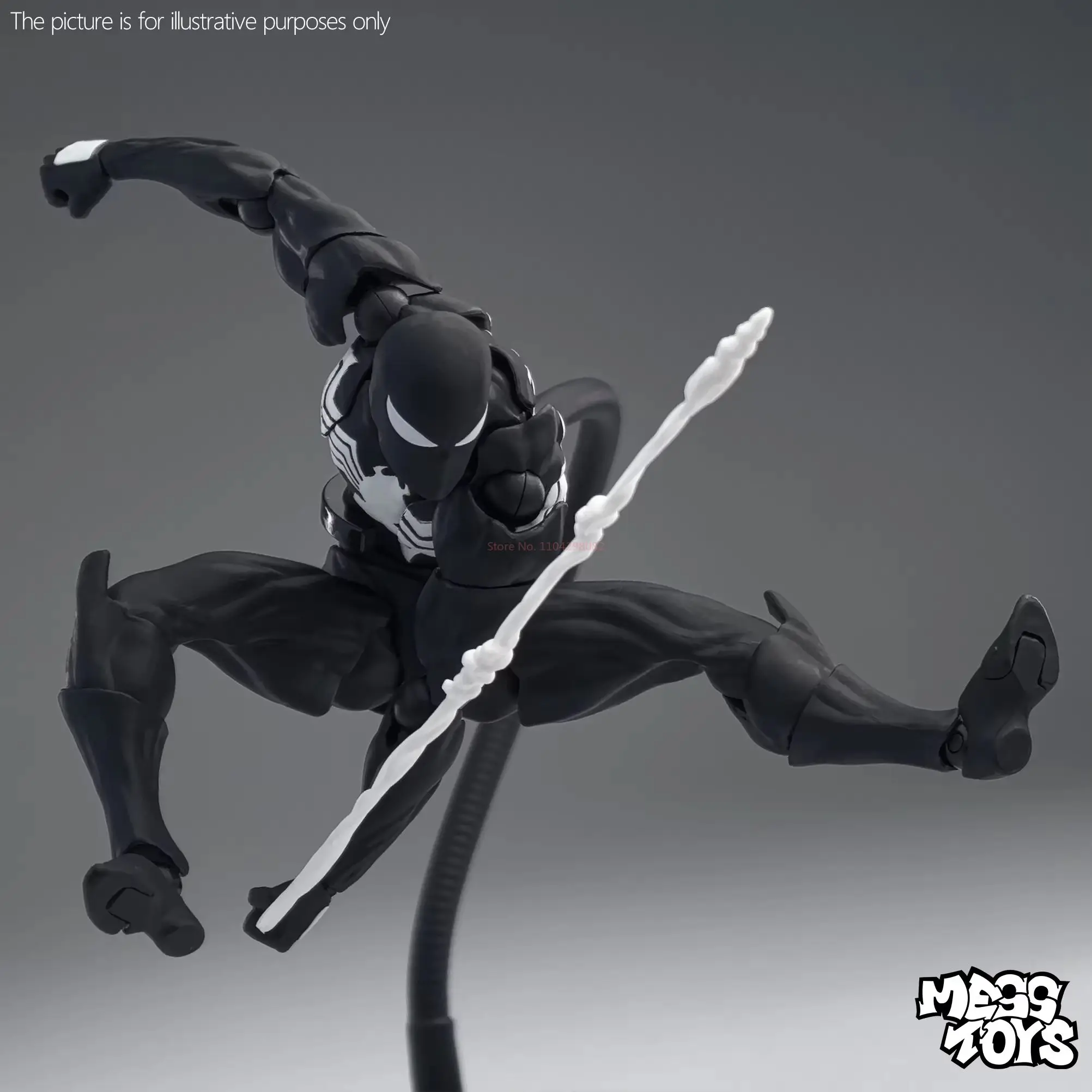 Hot MESS TOYS The Ultimate Spider Man Peter Parker Spiderman Neighbor Anime Action Figure Garage Kit Models Boy's Birthday Gifts