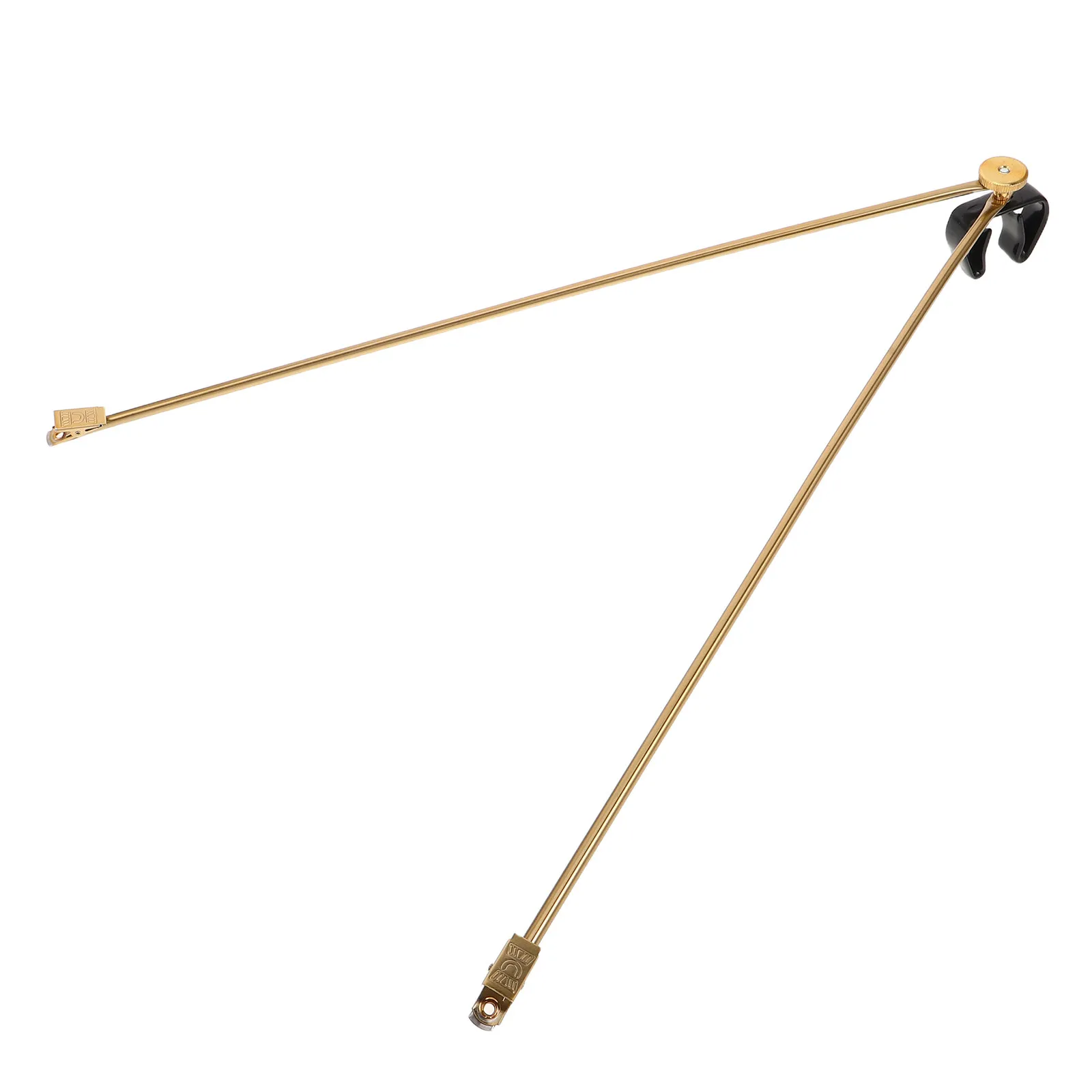 Flagpole Spreader Stainless Steel Adjustable Angle V-Shaped Support Arms Non-Slip Clips Outdoor Indoor Flag Display Banner