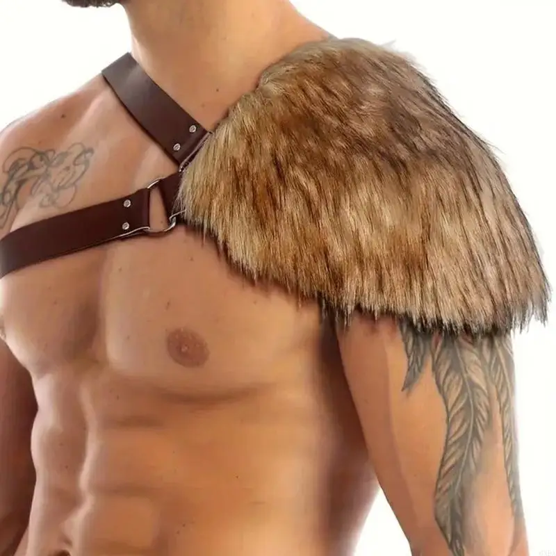 

Элегантная зимняя накидка, практичный пушистый наряд для театральных представлений, дополнение 6XDA