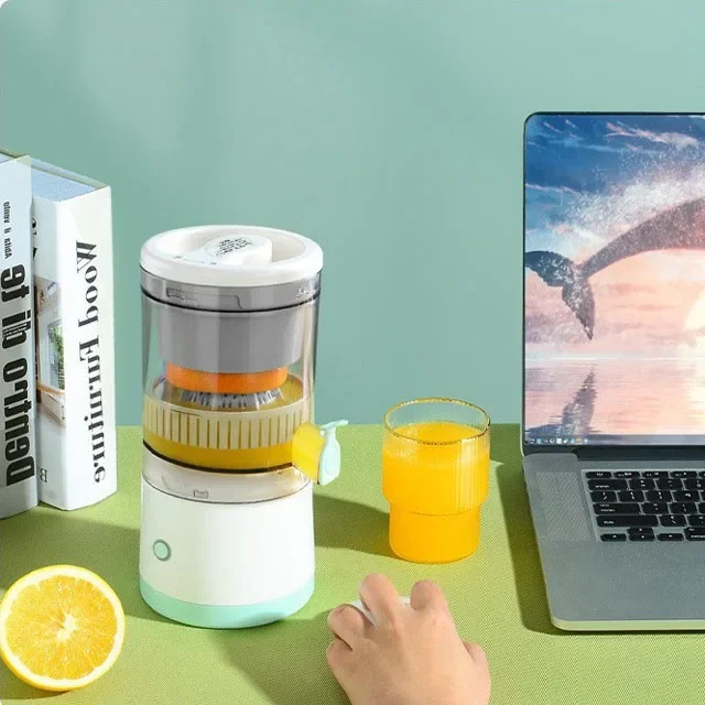 Mini Electric Orange Squeezer Automatic Fruit Juice Machine Portable Orange Juicer