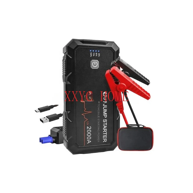 

2000 Amp MULTI-FUNCTION CAR BATTERy CHARGER L076 22000mAh heavy duty 2000a auto jump starter