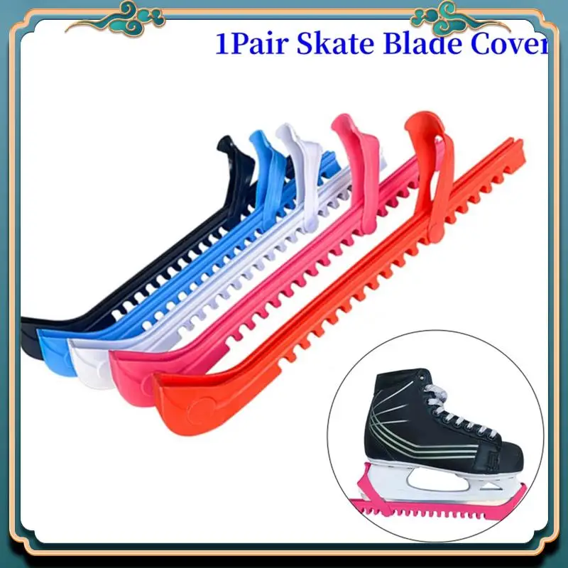 Picture 6: ABMV-1Pair Ice Skates Skating Blades Protector Shoes Guards Practical Covers Adjustable Protective Case Blade Sleeve