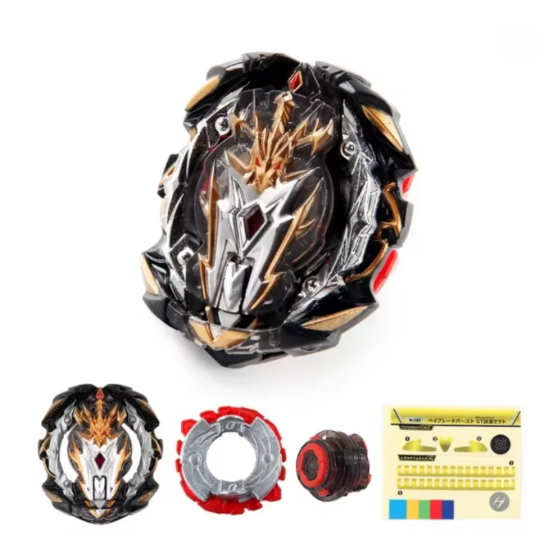 Newest Burst B-153 Black Spinning Top Gyro Takara Kids Toys Arena Metal God Fafnir Toy