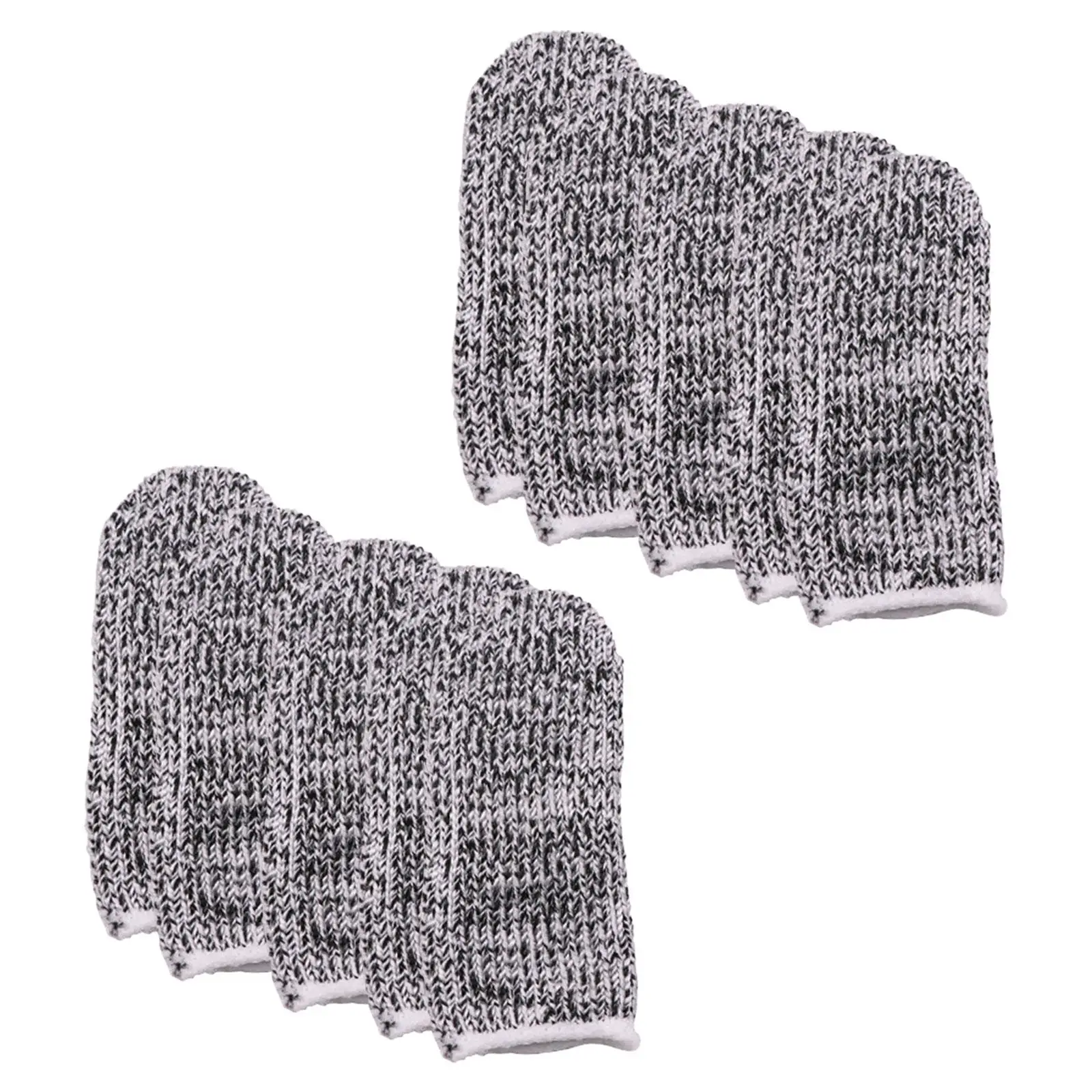 Guantes piezas para dedo pulgar, manguitos de compresión para jardinería, cubierta para la yema del dedo, esculpir, 10 Uds.