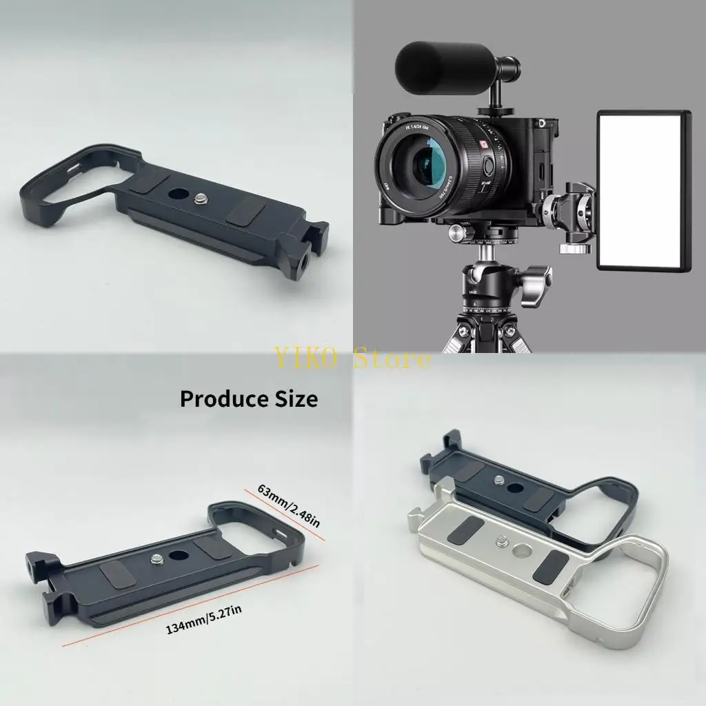 

K32C Алюминиевый кронштейн L для камеры A6700 с винтом с проселением и 1/4 отверстий