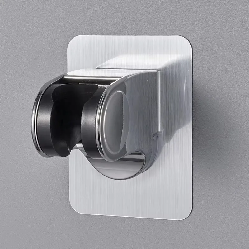 Universal Showerhead Holder Wall Mounted Punch Free Household Adjustable Shower Bracket Self Adhesive Bathroom Accessories image 6