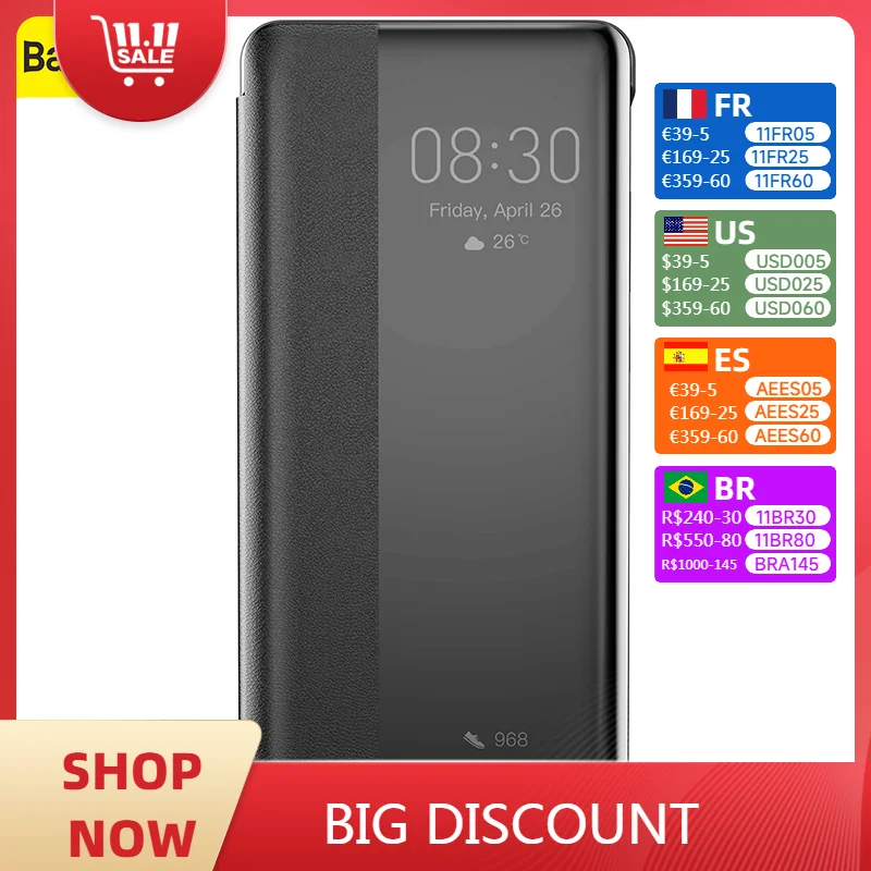 Baseus 360 Degree Phone Cover For HUAWEI P30 High Quality Phone Case Front And Back Mobile Phone Cover For HUAWEI P30 Pro