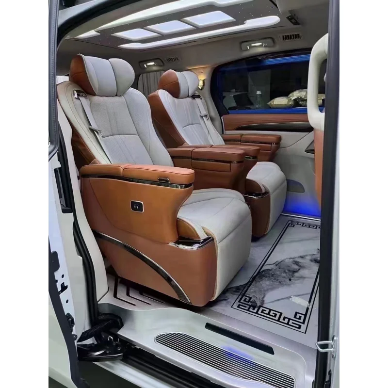 Hot Selling Car Accessories, Luxury Aircraft Style Passenger Seats for Alphard, 2013 Sienna and Mercedes Viano W639 MPV