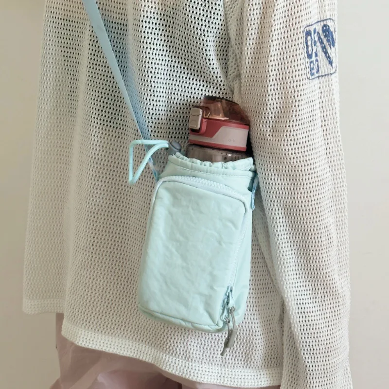 Neue Umhängetasche Schulter Wasser Flasche Tasche Handy Tasche Wasserdichte Yoga Tasche Laufsport Outdoor Tragbare Tasche