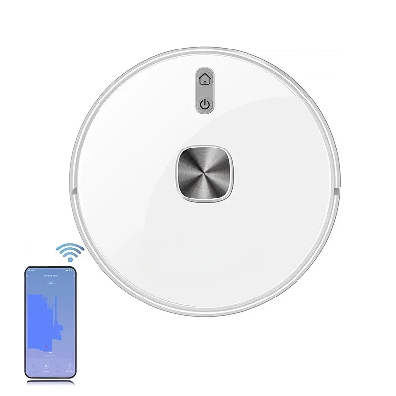 

Беспроводной робот-пылесос для дома, бытовая техника для уборки, робот-пылесос для сухой и влажной уборки