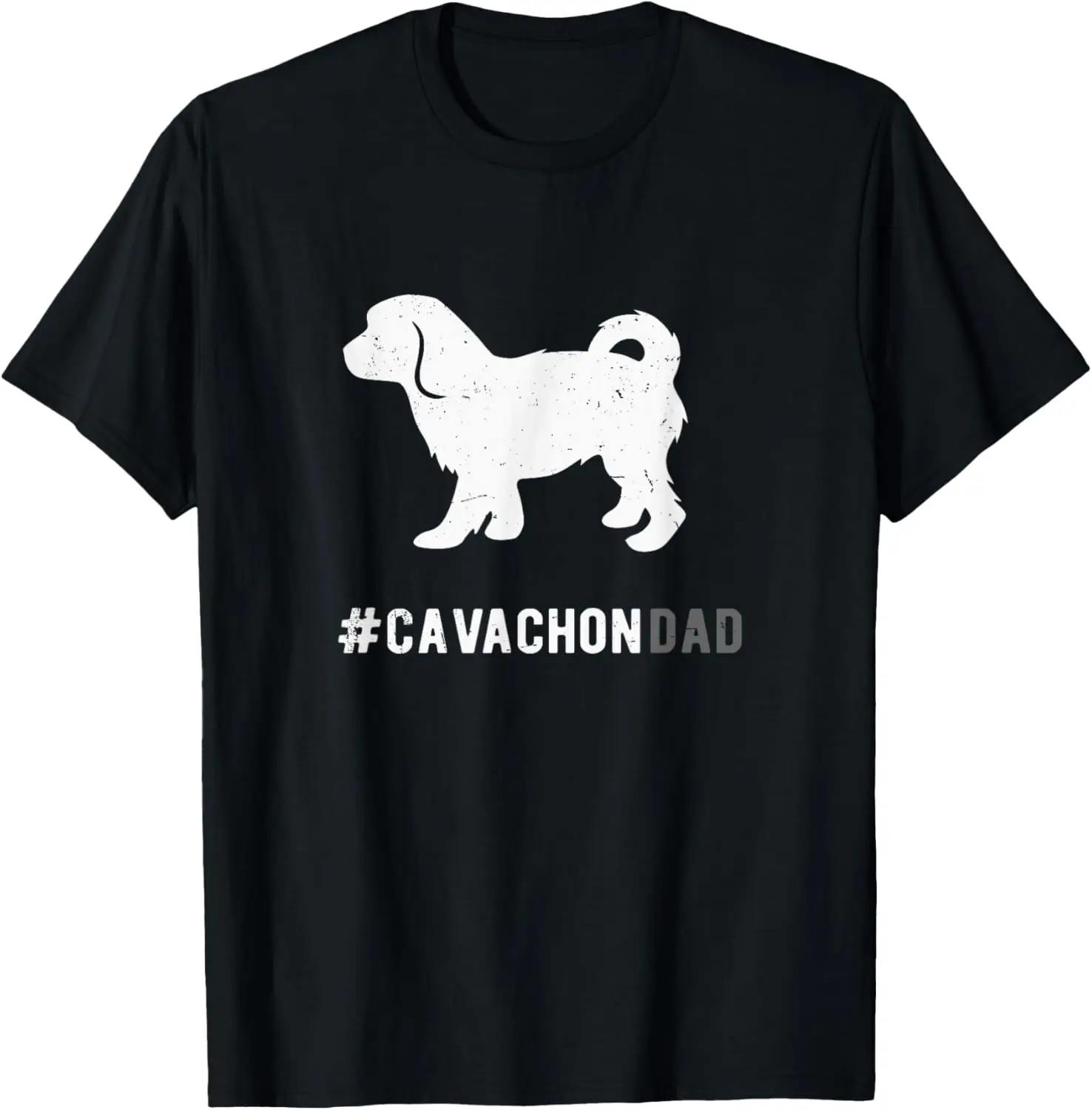 Camiseta divertida para papá con regalo para amantes de los perros Cavachon