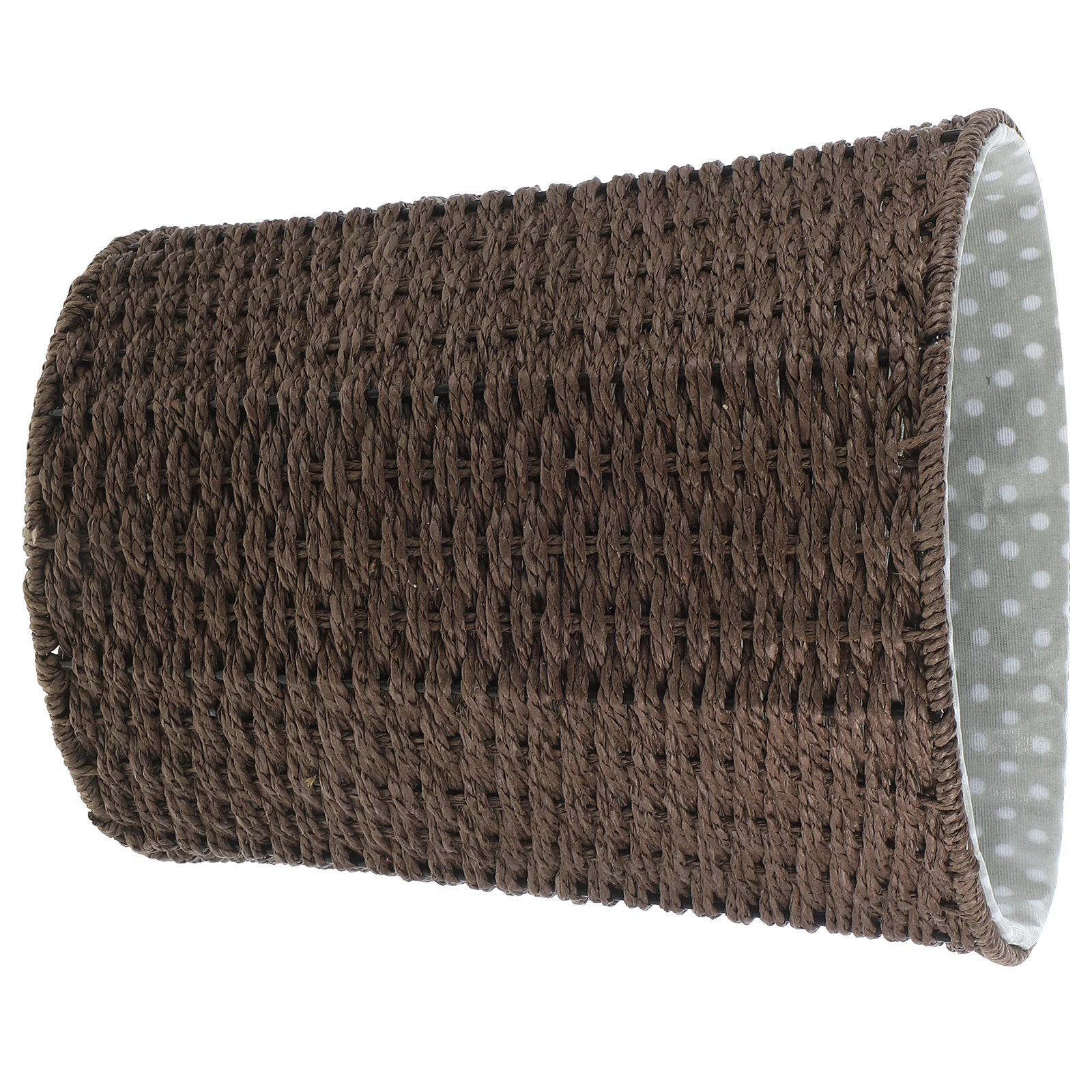 

Creative Woven Trash Can Large Capacity Laundry Basket Storage Bin With Liner Space Saving Garbage Can For Home Woven Sundries