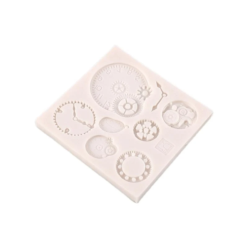 

Gears Silicone Material Household Baking Mould DIY Cake Decorating Tools