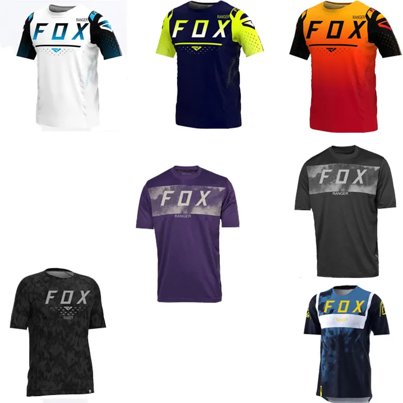 

Men's Downhill Jerseys RANGER FOX MTB Mountain Bike Shirts Offroad DH Motorcycle Jersey Racing Off-Road Bicycle Jersey